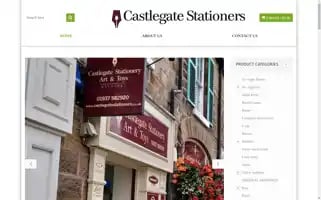 Castlegatestationers.co.uk Screenshot 2024-05-27 03:57:41