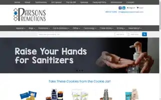 Parsonspromos.com Screenshot 2024-05-13 07:58:30