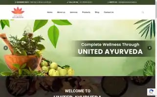 Unitedayurveda.in Screenshot 2024-06-18 16:22:05