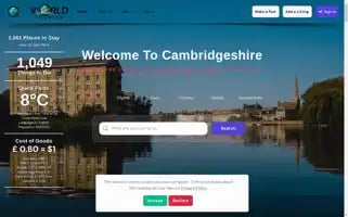 Cambridgeshiretourism.com Screenshot 2024-04-18 06:58:09