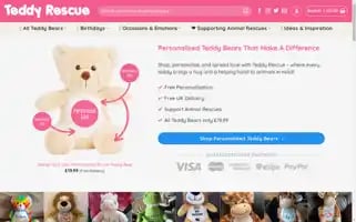 Teddyrescue.co.uk Screenshot 2024-05-25 23:19:43