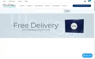 Mediglow.ie Screenshot 2024-07-06 06:27:48