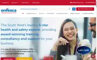 Envesca.co.uk Screenshot 2024-05-09 14:28:42