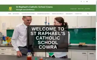 Straphaelscowra.catholic.edu.au Screenshot 2024-07-02 01:35:56