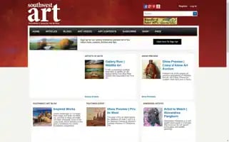 Southwestart.com Screenshot 2024-07-01 11:37:36