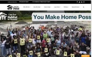 Capefearhabitat.org Screenshot 2024-06-13 18:33:37