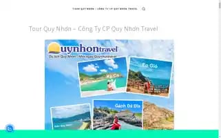 Tourquynhontravel.com Screenshot 2024-04-26 05:34:12