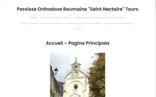 Paroisseorthodoxeroumainetours.fr Screenshot 2024-04-18 05:05:13