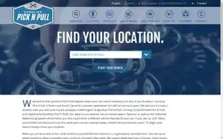 Carolinapicknpull.com Screenshot 2024-05-15 16:36:32