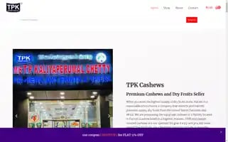 Tpkcashews.com Screenshot 2024-05-24 00:10:58