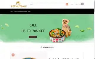 Pethutsale.com Screenshot 2024-05-27 20:53:43