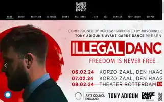 Avantgardedance.com Screenshot 2024-06-11 16:22:18