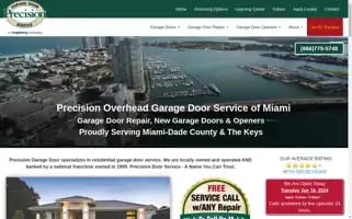 Precisiondoormiami.com Screenshot 2024-06-18 19:35:25