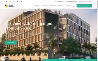 Zimahomes.co.ke Screenshot 2024-07-02 10:52:03