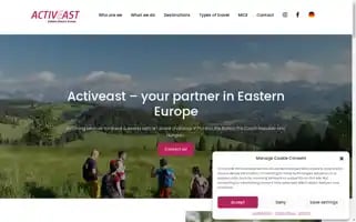 Activeast-tours.com Screenshot 2024-04-17 06:04:53