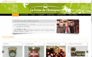 Ferme-du-chataignier.com Screenshot 2024-06-11 13:41:45