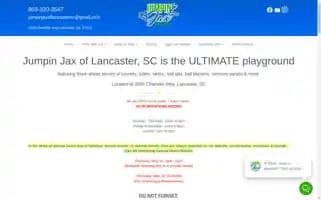 Jumpinjaxoflancastersc.com Screenshot 2024-05-12 13:42:25
