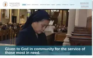 Daughtersofcharity.org Screenshot 2024-06-29 15:11:18