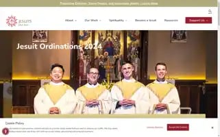 Jesuitseast.org Screenshot 2024-07-05 15:53:02