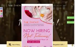 Nailessencemortongrove.com Screenshot 2024-05-16 09:20:51