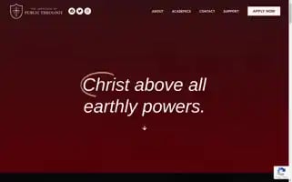 Instituteofpublictheology.org Screenshot 2024-07-02 22:01:36