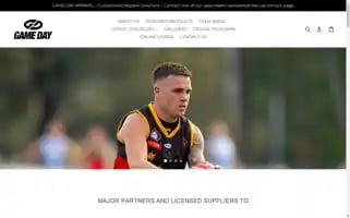 Gamedayapparel.com.au Screenshot 2024-06-28 21:25:23