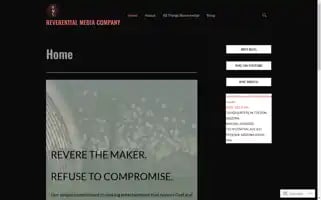 Reverentialmediacompany.com Screenshot 2024-05-20 04:12:05