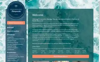 Personalizedchiropractic.com Screenshot 2024-06-12 02:57:29