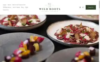 Wildrootsprivatechef.co.nz Screenshot 2024-07-06 10:28:28