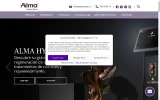 Almalasersmedica.es Screenshot 2024-06-14 12:14:39