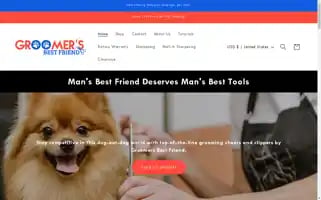 Groomersbestfriend.com Screenshot 2024-05-09 23:53:11