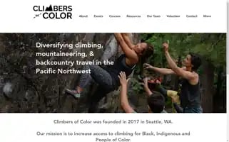 Climbersofcolor.org Screenshot 2024-07-04 14:38:49