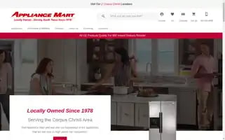 Appliancemartcorpuschristi.com Screenshot 2024-05-08 13:37:52