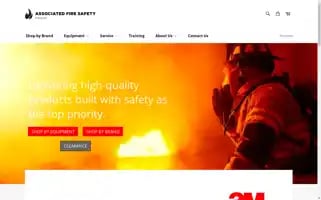 Associatedfiresafety.com Screenshot 2024-05-04 11:17:09