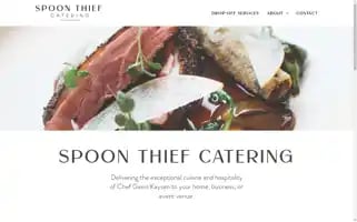 Spoonthiefcatering.com Screenshot 2024-07-04 09:34:08