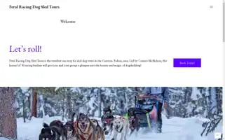 Feralracingdogsledtours.com Screenshot 2024-04-15 19:34:48