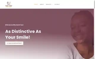 Kisumusmilesdental.com Screenshot 2024-05-29 00:39:16