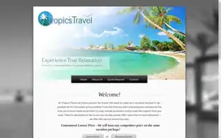 Tropicstravelagency.com Screenshot 2024-04-23 22:03:58