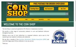 Thecoinshop.com.au Screenshot 2024-05-21 05:34:25