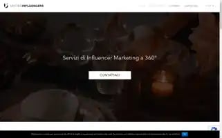 Unitedinfluencers.it Screenshot 2024-07-04 09:19:57