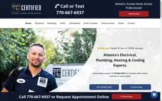 Tecertifiedelectricians.com Screenshot 2024-05-14 05:38:57