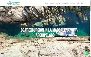 Lamaddalenaboatours.com Screenshot 2024-04-25 12:09:27