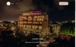 Calixtahotel.com Screenshot 2024-04-18 19:32:07