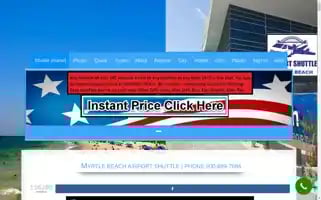 Myrtlebeachairportshuttle.com Screenshot 2024-05-13 01:50:59