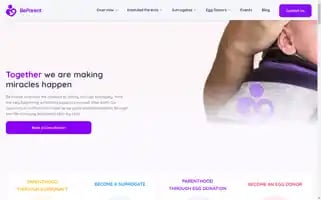 Beparentsurrogacy.com Screenshot 2024-05-18 22:16:30