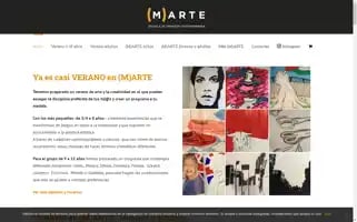 Escuelacreativamarte.es Screenshot 2024-07-01 05:50:20