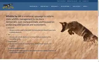 Wildlifeforall.us Screenshot 2024-07-02 00:16:12