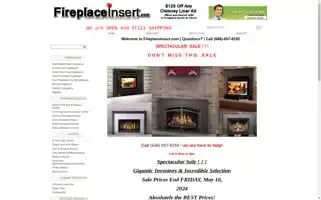 Fireplaceinsert.com Screenshot 2024-05-09 17:24:27