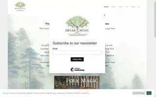 Dryadmusic.com Screenshot 2024-06-29 14:12:16