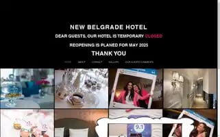 Newbelgradehotel.rs Screenshot 2024-04-15 23:47:22
